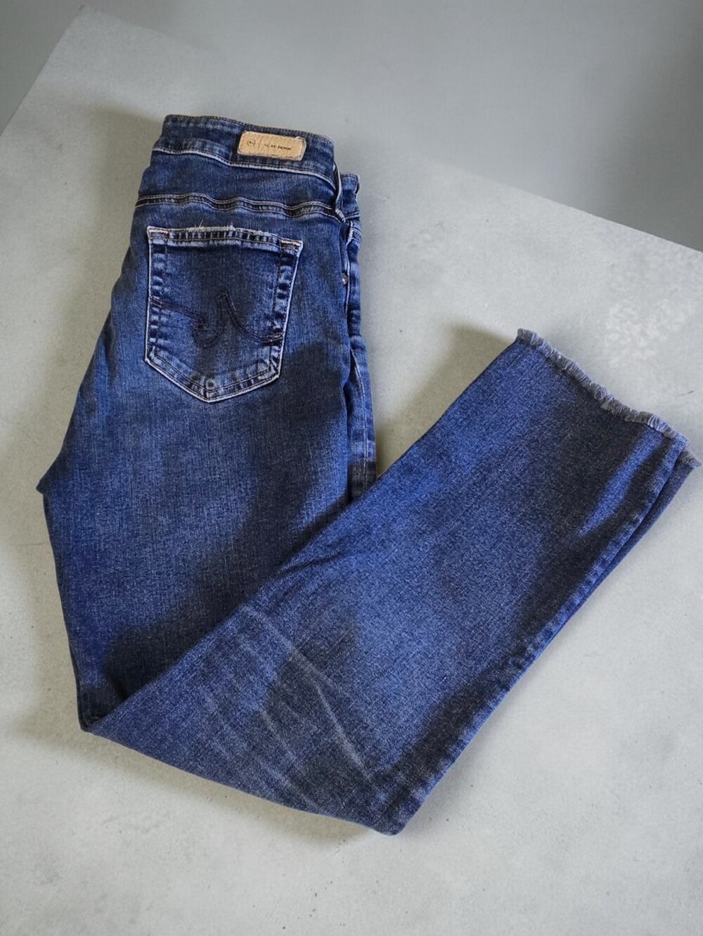 AG Adriano Goldschmied Straight Mid Rise Vintage Fit Jeans‎ 28